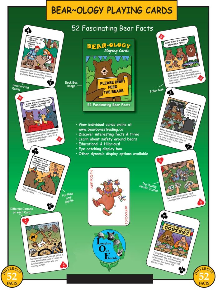 Bearology Playing Cards