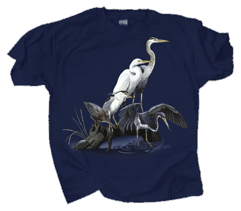 Clothing - IOF Florida Wading Birds T-Shirt